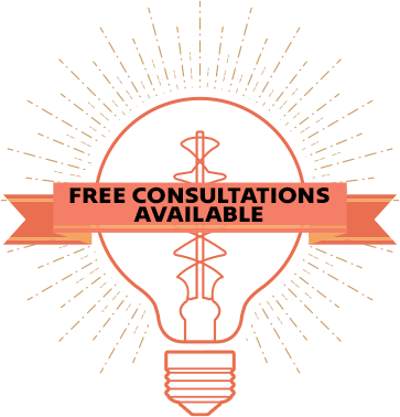 Free Consultations Available Badge